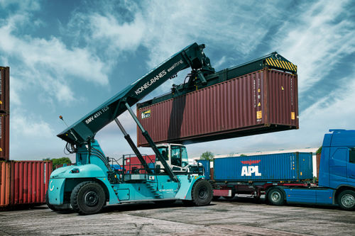 Teleskoplader für Containertransport - Flow Drive - Konecranes