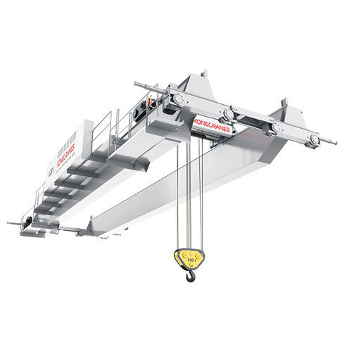 Zweiträger-Laufkran - SMARTON® - Konecranes - mit Bauhöhe / mit Windwerk / für Intensiveinsatz