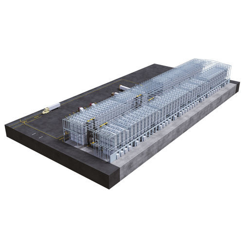Horizontales automatisches Lagersystem - Konecranes - für Lagerhallen / Regalförderzeug