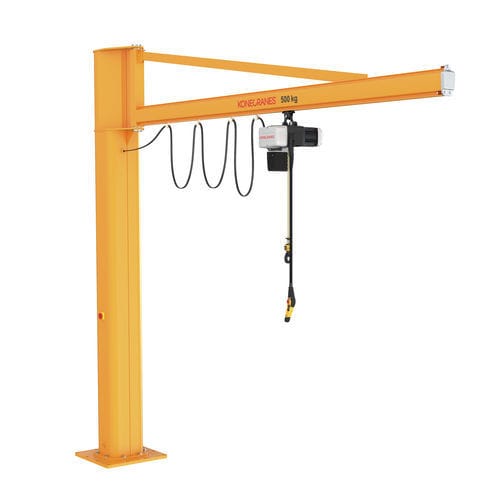 Säulenschwenkkran - Konecranes - wandmontiert / 300° / 270°