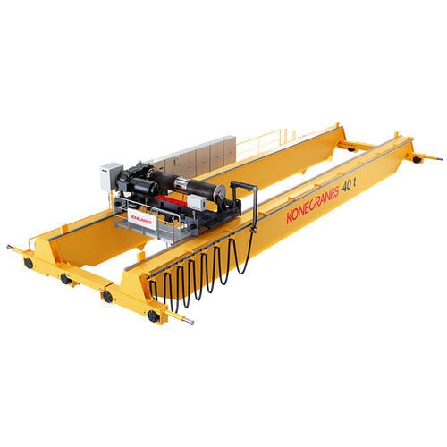 Zweiträger-Laufkran - M series - Konecranes - für Intensiveinsatz / automatisiert / mit Windwerk