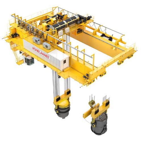 Maßgefertigter Laufkran - Konecranes - Zweiträger