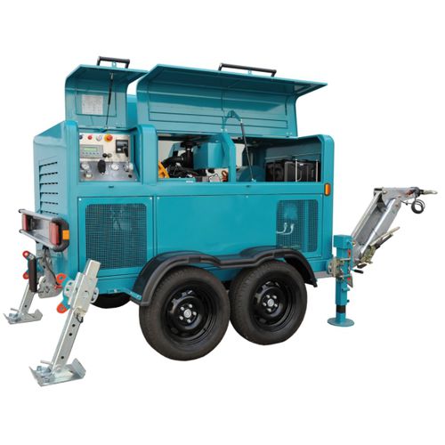 Hydraulische Winde - VM 6000 DL - Volta macchine - mit Verbrennungsmotor / Drahtseil