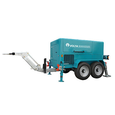 Hydraulische Winde - VM 10000 DL - Volta macchine - mit Verbrennungsmotor / Drahtseil