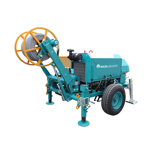 Hydraulische Winde - VM 3000 DC - Volta macchine - mit Verbrennungsmotor / Drahtseil / Trommel