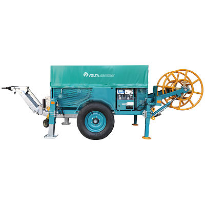 Dieselbetriebene Spillwinde - VM 12000 DC - Volta macchine - hydraulisch / für Kabel
