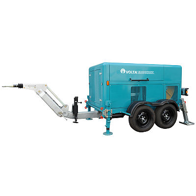 Hydraulische Winde - VM 5000 RIS - Volta macchine - mit Verbrennungsmotor / Drahtseil / zur Rohrsanierung