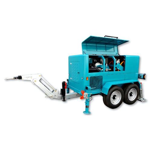 Hydraulische Winde - VM 10000 RIS - Volta macchine - mit Verbrennungsmotor / Drahtseil / zur Rohrsanierung
