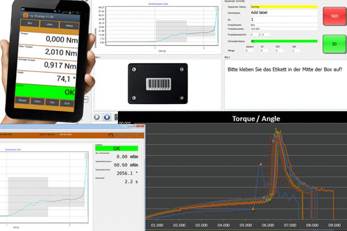 Messsoftware - n-quirer TT V3 - n-gineric - Visualisierung / Kontroll / Kraftmessung