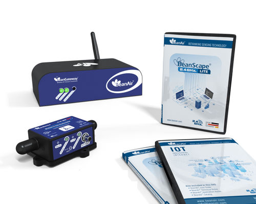 Starter-Kit / für Schwingungsmessung - BeanDevice&reg; 2.4GHZ AX-3D SR - BeanAir GmbH - Überwachung / IoT