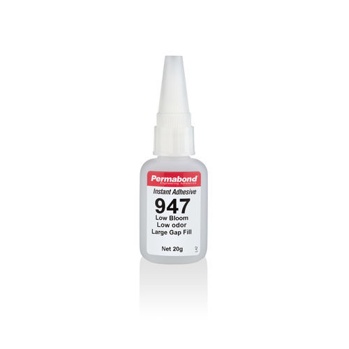 Cyanacrylat-Klebstoff - 947 - Permabond - für Thermoplaste / für Kunststoff / für Aluminium