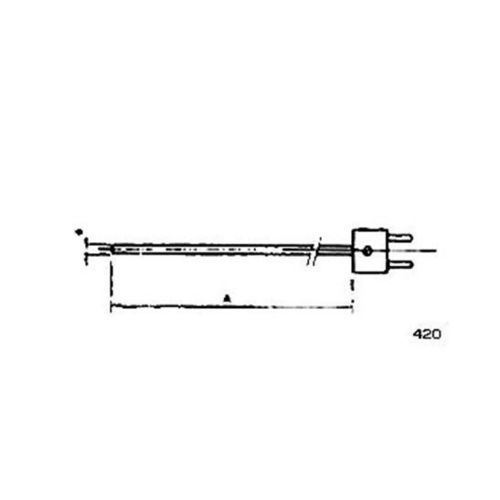 RTD-Temperaturfühler - 420 - MESEL S.L - Pt100 / Pt1000 / Thermoelement Typ J