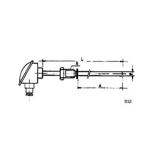 RTD-Temperaturfühler - 512 - MESEL S.L - Pt100 / Pt1000 / Thermoelement Typ J