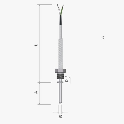 RTD-Temperaturfühler - 112 - MESEL S.L - Pt100 / Pt1000 / Thermoelement Typ J