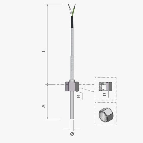 RTD-Temperaturfühler - 113 - MESEL S.L - Silizium / Pt100 / Pt1000