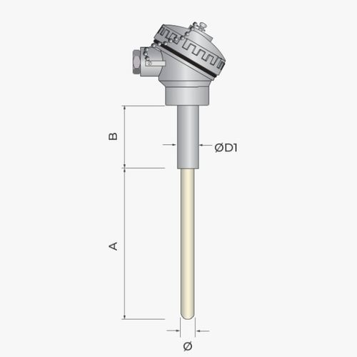 RTD-Temperaturfühler - MODELO 522 - MESEL S.L - Pt100 / Pt1000 / Thermoelement Typ J