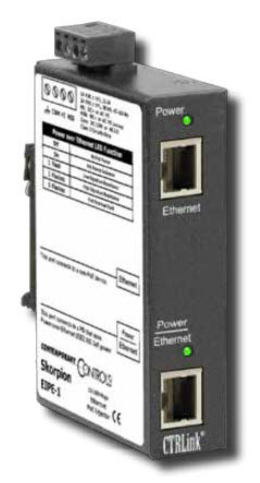 Stromversorgung für DIN-Schiene - EIPE - Contemporary Control Systems - AC/DC / Power over Ethernet / redundant