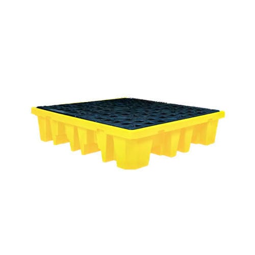 Auffangpalette für 4 Fässer - Poly Spill  - IST Safety Ltd - HDPE / stapelbar