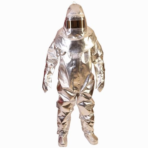Hitzebeständiger Overall - FYRAL® 9000 - IST Safety Ltd - flammbeständig / Aluminium / Glasfasergewebe