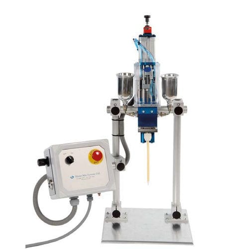 Mischer-Dispenser für Epoxidharz - LiquidShot 2 series - Meter Mix Systems Ltd. - für Silikonharz / Methacrylat-Klebstoff (MMA) / für Polyurethan-Klebstoff