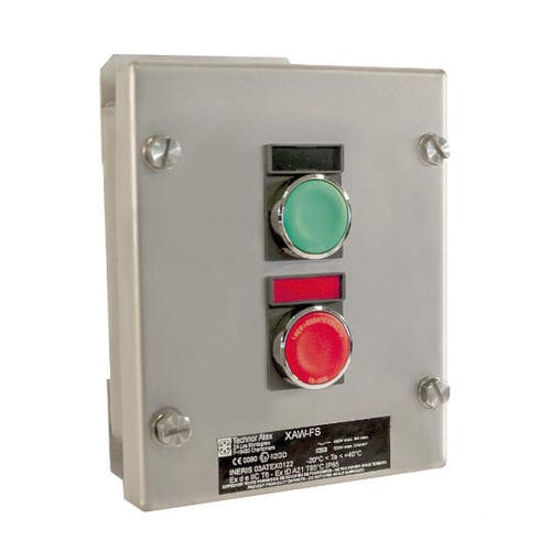 Start/Stop-Handbediengerät - XAWFS series - Ex-Tech - mit 2 Tasten / IP65 / IP66