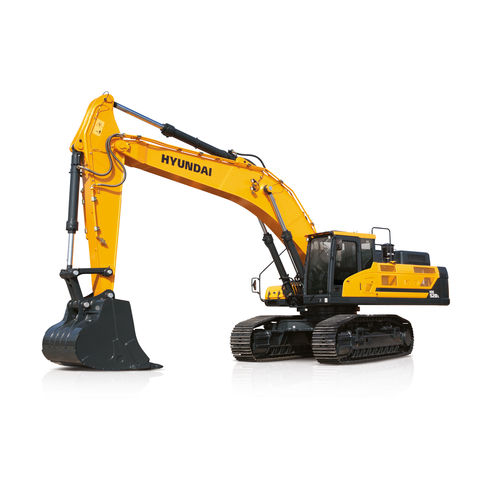 Großformatiger Bagger - HX520L - HYUNDAI HEAYY INDUSTRIES - auf Raupen / Tier 4 Final / für Baustellen