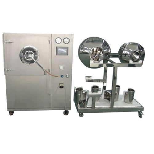 Labor-Beschichtungsmaschine - BSGB-5F - Liaoyang bright shine pharmaceutical machinery - zur Folienbeschichtung / für pharmazeutische Anwendungen / für Tabletten