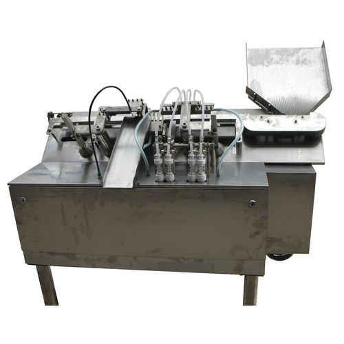 Abfüllmaschine mit Traysealer / Ampullen - AFS-4 - Liaoyang bright shine pharmaceutical machinery - für Flaschen / für Flüssigkeiten