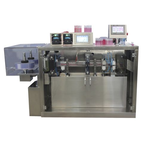 Automatische Abfüllmaschine mit Traysealer - DSM(P2)  - Liaoyang bright shine pharmaceutical machinery - Ampullen / für Flaschen / für Flüssigkeiten