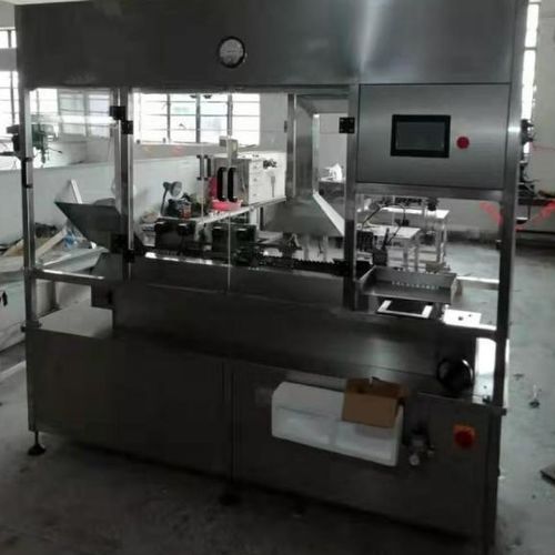 Abfüllmaschine mit Traysealer / Ampullen - AFS-6 - Liaoyang bright shine pharmaceutical machinery - für Flaschen / für Flüssigkeiten