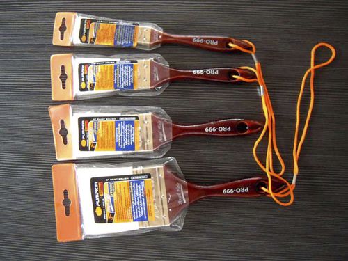 Flacher pinsel - PM-002 - Lins Enterprise Co.,Ltd. - mit Holzgriff