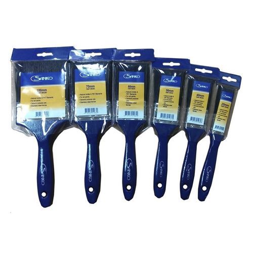 Flacher pinsel - FJ-001PB - Lins Enterprise Co.,Ltd. - mit Holzgriff