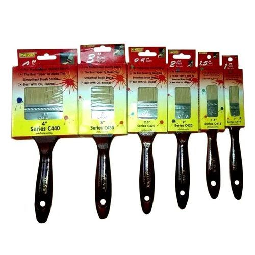 Flacher pinsel - IN-400PB - Lins Enterprise Co.,Ltd. - mit Holzgriff
