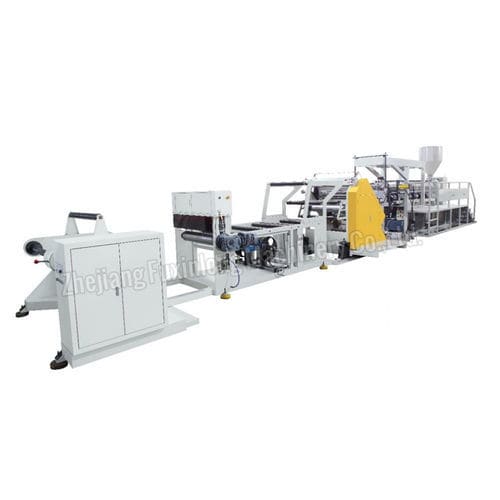Einschicht-Extrusionsanlage - FJL-PC-A - Zhejiang Fuxinlong Machinery Co.,Ltd - Kunststoffplatten / für PP / für PE
