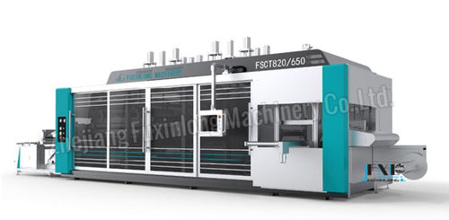 Rollen-Thermoformmaschine - FSCT-820/650 series - Zhejiang Fuxinlong Machinery Co.,Ltd - ABS / PP / aus PS
