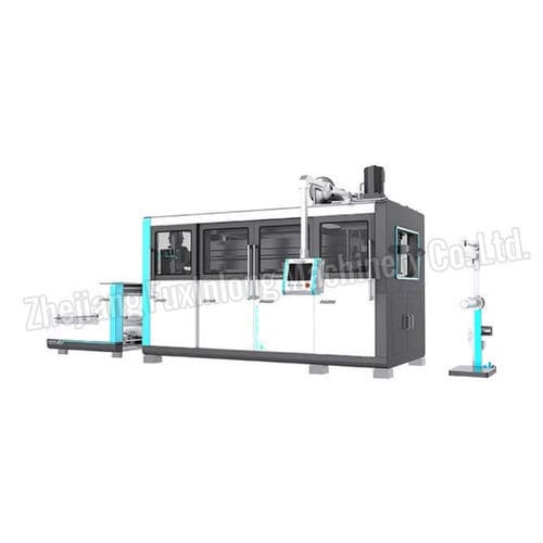 Thermoformmaschine für Platten - FJL-SZ series - Zhejiang Fuxinlong Machinery Co.,Ltd - PP / aus PS / zur Drinkbecher-Herstellung
