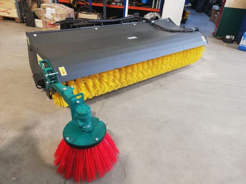 Kehrmaschine für Lademaschinen - CEPILLOS SACEMA - hydraulisch / für Außenbereich