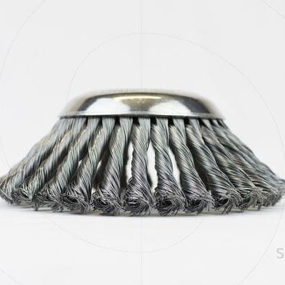Zopfrundbürste - CEPILLOS SACEMA - zur Wildkrautentfernung / Metall