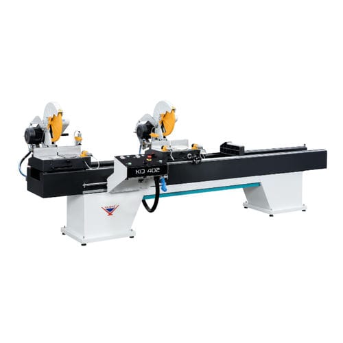 Doppelgehrungssäge für PVC - KD 402 S  - YILMAZ MACHINE - für Aluminium / für Holz / für Profile