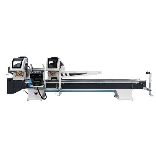 Automatische Doppelgehrungssäge - DC 421 PSD - YILMAZ MACHINE - für Aluminium / für Profile / CNC