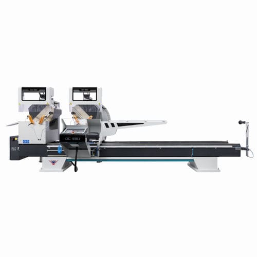 Doppelgehrungssäge für PVC - DC 550 PB - YILMAZ MACHINE - für Aluminium / für Profile / CNC
