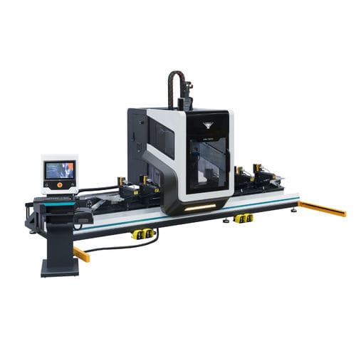Bearbeitungszentrum für Aluminiumprofile - AIM 3410 - YILMAZ MACHINE - 4-Achs / vertikal / für PVC