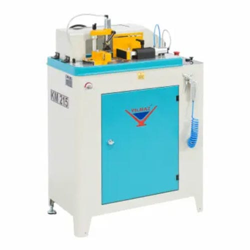 Ausklinkfräse für Aluminium - KM 215 S - YILMAZ MACHINE - für PVC / mit variablem Winkel / pneumatisch