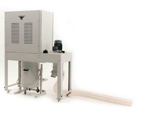 Industriesauger - VCE 4000 - YILMAZ MACHINE - Trocken / für Späne / auf Reifen