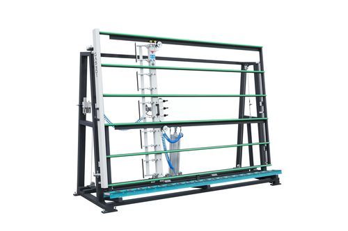 Montagetisch für Fenster und Türen - GAS 301 - YILMAZ MACHINE - Glasur / pneumatisch / pneumatisch