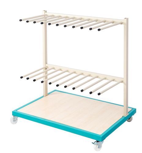 Transportwagen - VP 1000 - YILMAZ MACHINE - Lagerung / Kunststoff / für Langgut