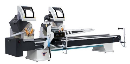 Doppelgehrungssäge für PVC - DC 421 PSD - YILMAZ MACHINE - für Aluminium / für Profile / automatisch