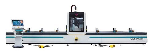 Abläng- und Profilbearbeitungszentrum / Multifunktion - AIM 7420 - YILMAZ MACHINE - CNC / für Aluminiumprofile / für PVC-Profile