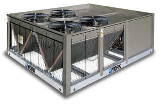 Scroll-Kondensationsanlage - YD Millennium - YORK Refrigeration - luftgekühlt / für den Außenbereich