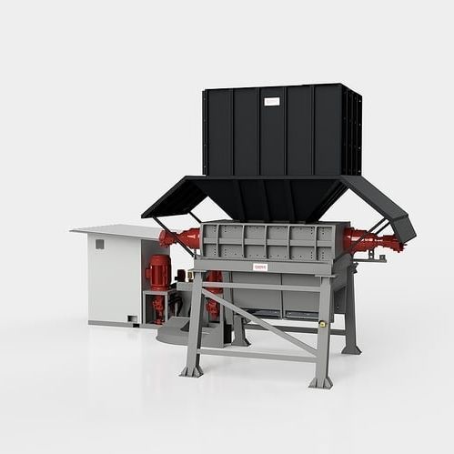 Primär-Schredder - TR2A520 series - CAMEC srl - Zweiwellen / für Karton / Papier